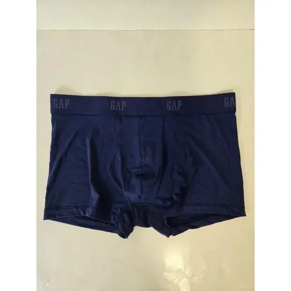 GAP Men's Navy Soft Trunk Underwear Size M - Picture 1 of 3